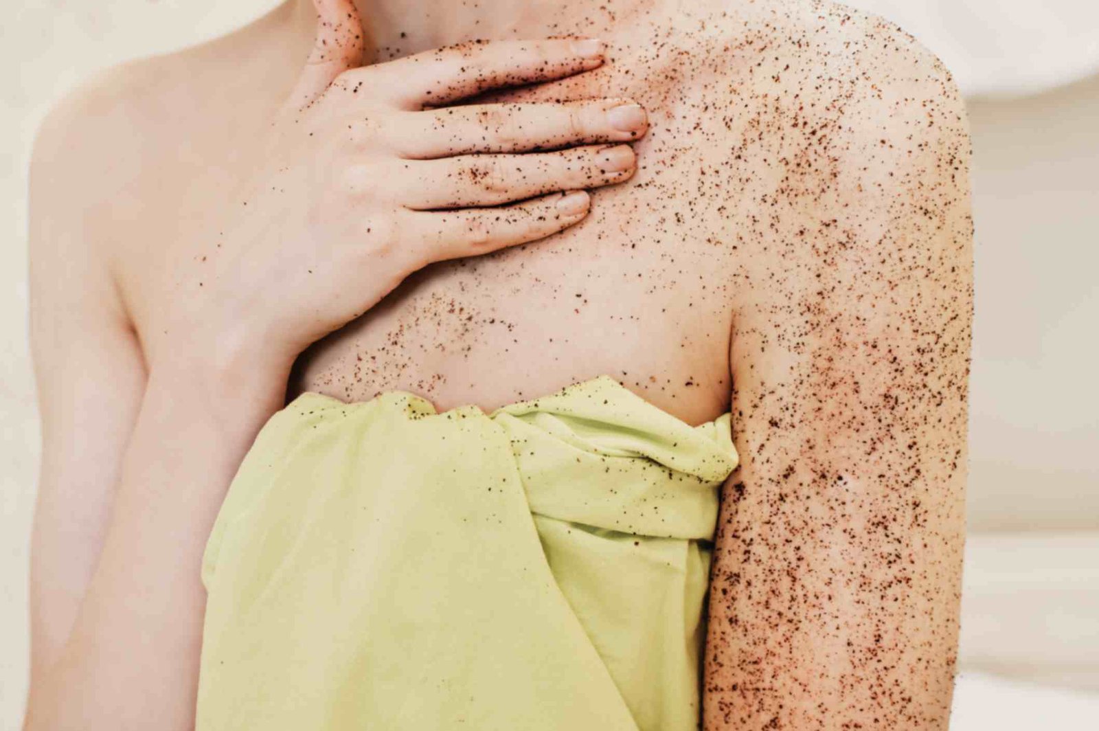 To remove dead skin, exfoliate your skin.